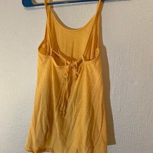Flowy Yellow Tank
